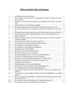 Vorschau - Arbeitsblätter - Quiz zur Pflanzenzelle für die Oberstufe - Seite 1
