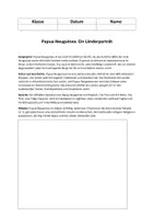 Vorschau - Arbeitsblätter - Papua-Neuguinea - Deckblatt