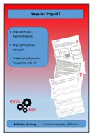 Vorschau - Stundenentwürfe - Was ist Physik? Materialien zum Einstieg in den Unterricht - Deckblatt