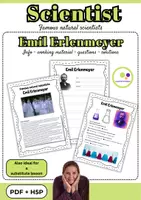 Vorschau - Stundenentwürfe - Englisch: Emil Erlenmeyer | Wissenschaftler | PDF H5P - Deckblatt