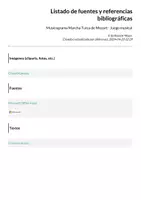 Vista previa - Unidades / Secuencias / Situaciones de Aprendizaje - Musicograma Marcha Turca de Mozart - Juego musical - página 1