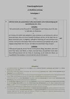 Vorschau - Klassenarbeiten - Lyrik: Klausur mit EWH: G. Kunert "Unterwegs nach Utopia" - Seite 1