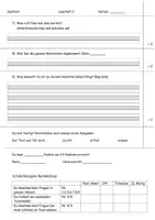 Vorschau - Test - Materialpaket Lernzielkontrollen Klasse 2 Deutsch - Seite 3