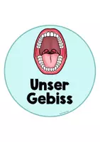 Vorschau - Stationenlernen - Unsere Zähne - Tafelmaterial und Zusatzmaterial - Seite 1