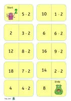 Vorschau - Bildkarten - Freiarbeitsmaterial Einmaleins der 2er ,4er 6er ,8er Reihen - Seite 2