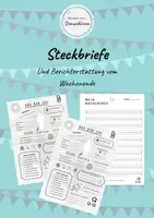 Vorschau - Arbeitsblätter - Steckbriefe für die Klasse und Wochenendbericht - Deckblatt