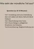 Vorschau - Test - ÖSD A1 Sprechen – Prüfungsvorbereitung mit Modellaufgaben und Redemitteln - Seite 1