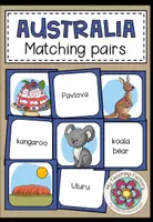 Vista previa - Juegos / Gamificación - AUSTRALIA - Matching Pairs - Portada