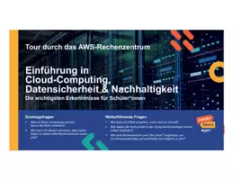 Vorschau - Spiele - Virtuelle Tour durch ein AWS Rechenzentrum - Seite 1