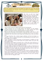 Vorschau - Arbeitsblätter - Was nach Christi Himmelfahrt geschah - Erzählung mit Aufgaben und Lösung (Klasse 5-8) - Deckblatt