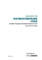 Vorschau - Arbeitsblätter - Sicher in Textbeschreibung Lyrik – Gezieltes Training für die Klassenstufen 9 und 10 - Seite 3
