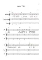 Vorschau - Anderer Materialtyp - Aura Lee für Boomwhacker 3-stimmig - Seite 2