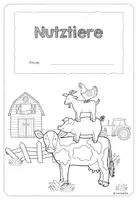 Vorschau - Arbeitsblätter - Arbeitsheft Nutztiere (Grundschule) - Seite 3