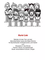 Vorschau - Anderer Materialtyp - Aura Lee 2-stimming für Boomwhacker - Deckblatt