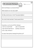 Vorschau - Unterrichtsreihen - Sequenz "Werbung/Medien" HSU Klasse 3 - Seite 2