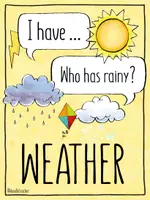 Vorschau - Stationenlernen - Weather - I have ... Who has ...? - Seite 1