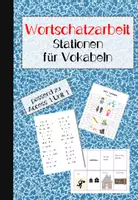 Vorschau - Stationenlernen - Wortschatzstationen Unit 1 Access 1 - Deckblatt