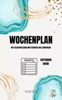 Vorschau - Anderer Materialtyp - Wochenplanvorlage mit Selbstreflexion und Lehrpersonenfeedback (editierbar) - Deckblatt