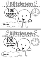 Vorschau - Arbeitsblätter - Die 100 häufigsten Wörter - Lesetraining - Seite 2