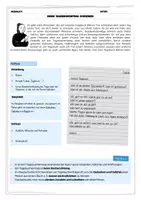 Vorschau - Arbeitsblätter - Merkblatt: Einen Tagebucheintrag schreiben - Seite 1