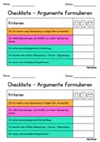 Vorschau - Unterrichtsreihen - Argumentieren und Diskutieren - Seite 1