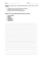 Vorschau - Arbeitsblätter - Briefe schreiben: Dankesbrief (als Test möglich Klasse 5/6) - Seite 3
