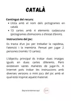 Vista previa - Refuerzo / NEE / Materiales de apoyo - Idèntics/Idénticos (pictos emociones) CAST CAT - página 2