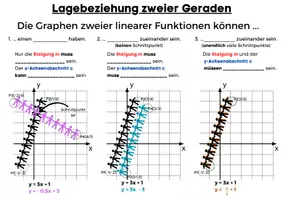 Vorschau - Stundenentwürfe - Flyer Spiel-Lagebeziehung von zwei Geraden - Seite 3