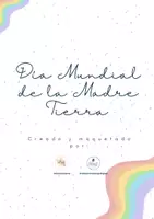 Vista previa - Unidades / Secuencias / Situaciones de Aprendizaje - Material Día Mundial de la Madre Tierra - Portada