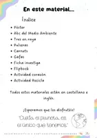 Vista previa - Unidades / Secuencias / Situaciones de Aprendizaje - Material Día Mundial de la Madre Tierra - página 2