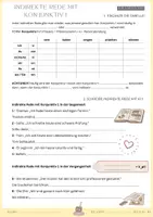 Vorschau - Arbeitsblätter - Indirekte Rede mit Konjunktiv 1 -Theorie Übungen Lösung PDF - Seite 1