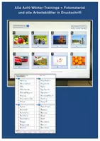 Vorschau - Arbeitsblätter - LESEN+SCHREIBEN Bilderwörtertraining Kursteil 2 - komplett - Seite 1
