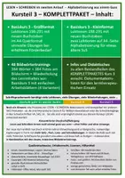 Vorschau - Unterrichtsreihen - KOMPLETTPAKET Kursteil 3 LESEN + SCHREIBEN - Seite 1