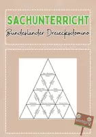 Vorschau - Spiele - Dreiecks-Domino Deutschland-Bundesländer und Hauptstädte - Deckblatt