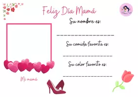 Vista previa - Refuerzo / NEE / Materiales de apoyo - Cuaderno de actividades Feliz Día Mamá - página 1