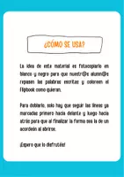 Vista previa - Manualidades / Dibujos para colorear - Flipbooks Parts of the Face 🇬🇧 - página 3