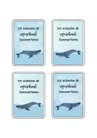 Vorschau - Anderer Materialtyp - Materialpaket Feriengrüße - Sommerferien - Seite 1