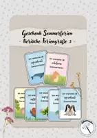 Vorschau - Anderer Materialtyp - Materialpaket Feriengrüße - Sommerferien - Deckblatt