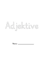 Vorschau - Arbeitsblätter - Materialpaket: Heft Verben + Heft Adjektive - Seite 1