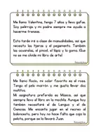 Vista previa - Juegos / Gamificación - LECTURA COMPRENSIVA: Preparamos la mochila. - página 2