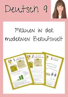 Vorschau - Stundenentwürfe - Frauen in der modernen Berufswelt - Deckblatt