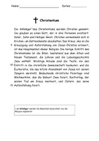 Vorschau - Arbeitsblätter - Christentum, Islam, Judentum (monotheistische Weltreligionen) - Seite 3