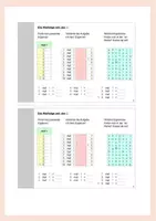 Vorschau - Arbeitsblätter - Malfolgenführerschein für das kleine 1X1 - Klasse 3 - Seite 2