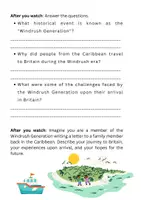 Vorschau - Arbeitsblätter - Arbeitsblatt (7+): The windrush generation - Seite 2
