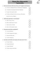 Vorschau - Arbeitsblätter - Quiz zum Roman "Rico, Oskar und die Tieferschatten" - Seite 2