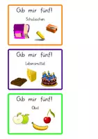 Vorschau - Spiele - Gib mir fünf! Wortschatz & Sprechanlass - DaZ - Kl. 1/2 (Warm-up) - Seite 1
