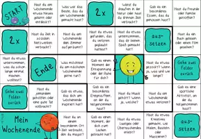 Vorschau - Spiele - Plauderbrettspiel: Mein Wochenende - Seite 1