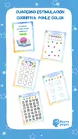 Vista previa - Hojas de trabajo - CUADERNO ESTIMULACIÓN COGNITIVA PONLE COLOR - Portada