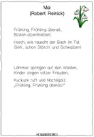 Vorschau - Arbeitsblätter - „Mai“ von Robert Reinick - Frühlingsgedicht - Seite 3