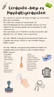 Vorschau - Spiele - Bingo zu Haushaltsgeräuschen / Geräuschebingo - Seite 1